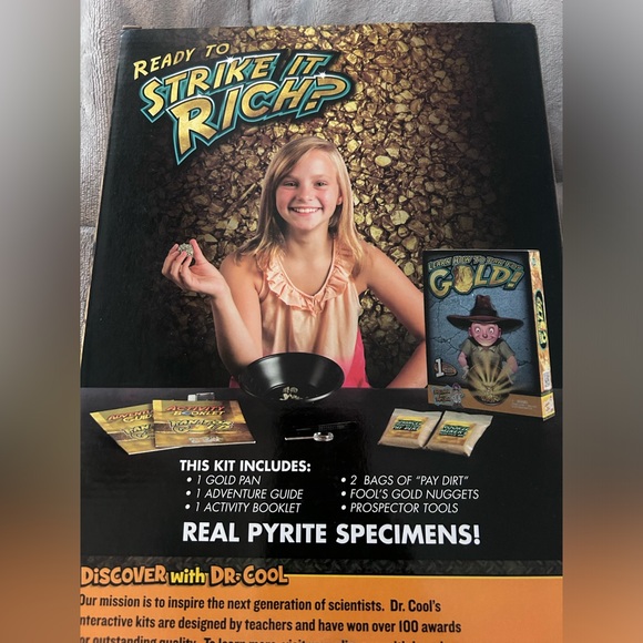 Learn how to pan for gold kit for kids - Picture 2 of 2